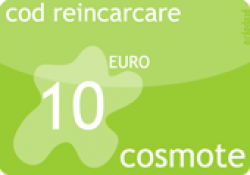 Cod reincarcare Cosmote 10 Euro