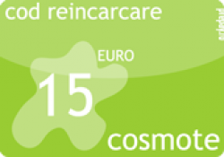 Cod reincarcare Cosmote 15 Euro