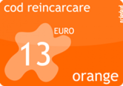 Cod reincarcare Orange 13 Euro