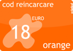 Cod reincarcare Orange 18 Euro