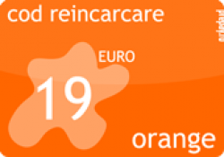 Cod reincarcare Orange 19 Euro