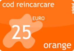 Cod reincarcare Orange 25 Euro