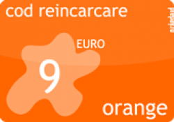 Cod reincarcare Orange 9 Euro