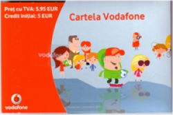 Cartela VODAFONE, SIM cu numar